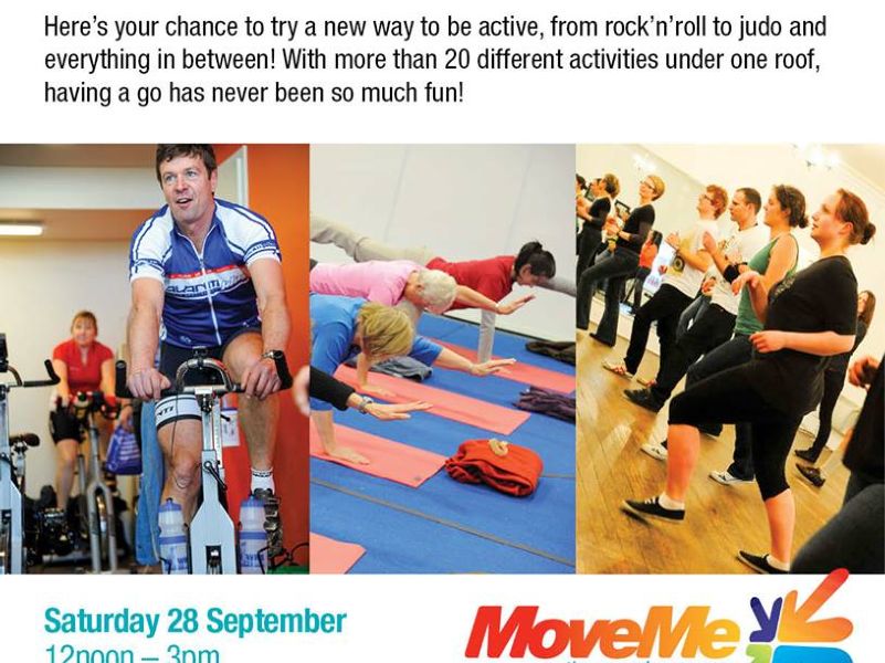 Move Me Have a Go Day September 28th 12-3pm